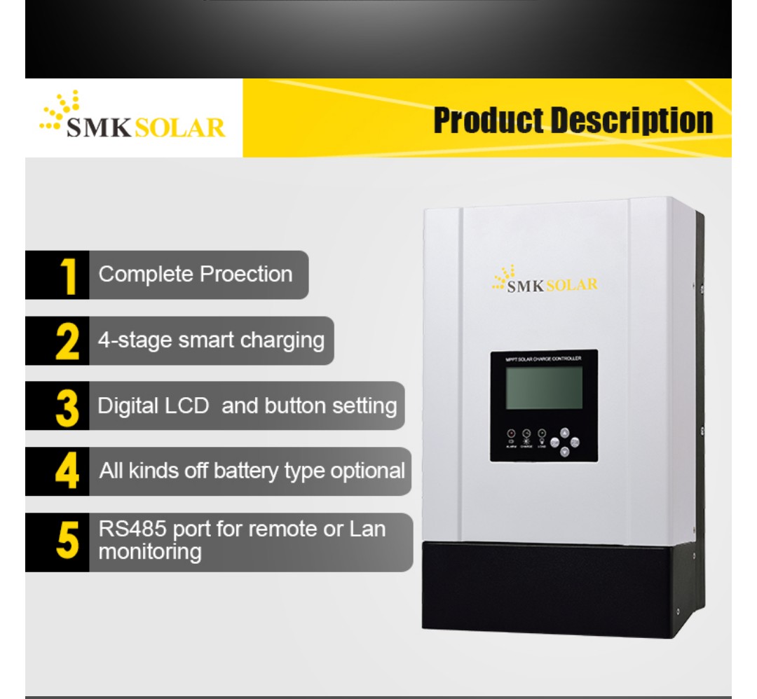 80A SMK MPPT SOLAR CHARGER CONTROLLER.
