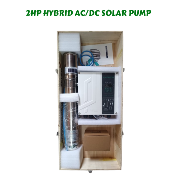 2HP AC DC HYBRID SOLAR WATER PUMP - Image 2