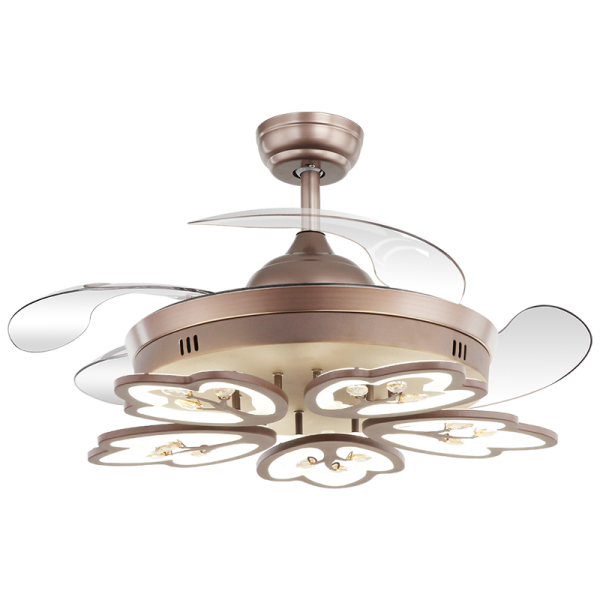 42 Inch Luxury Chandelier Fan With Mp3 Bluetooth Speaker - Image 9