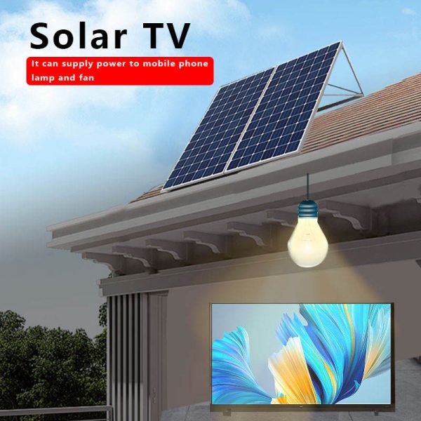 32"INCH RECHARGEABLE SOLAR SMART TV - Image 5