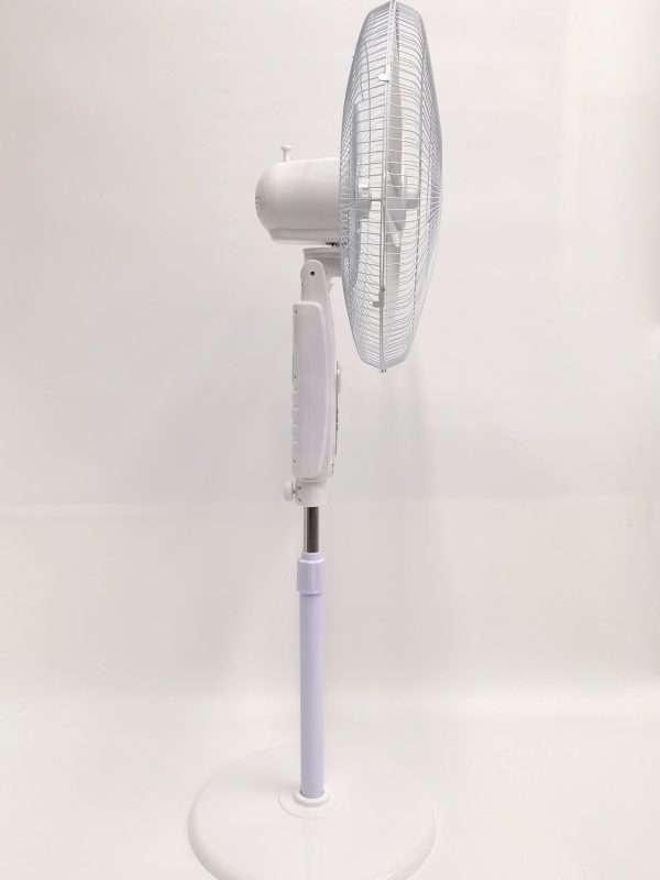 16"INCH RECHARGEABLE AC/DC SOLAR STANDING FAN - Image 4