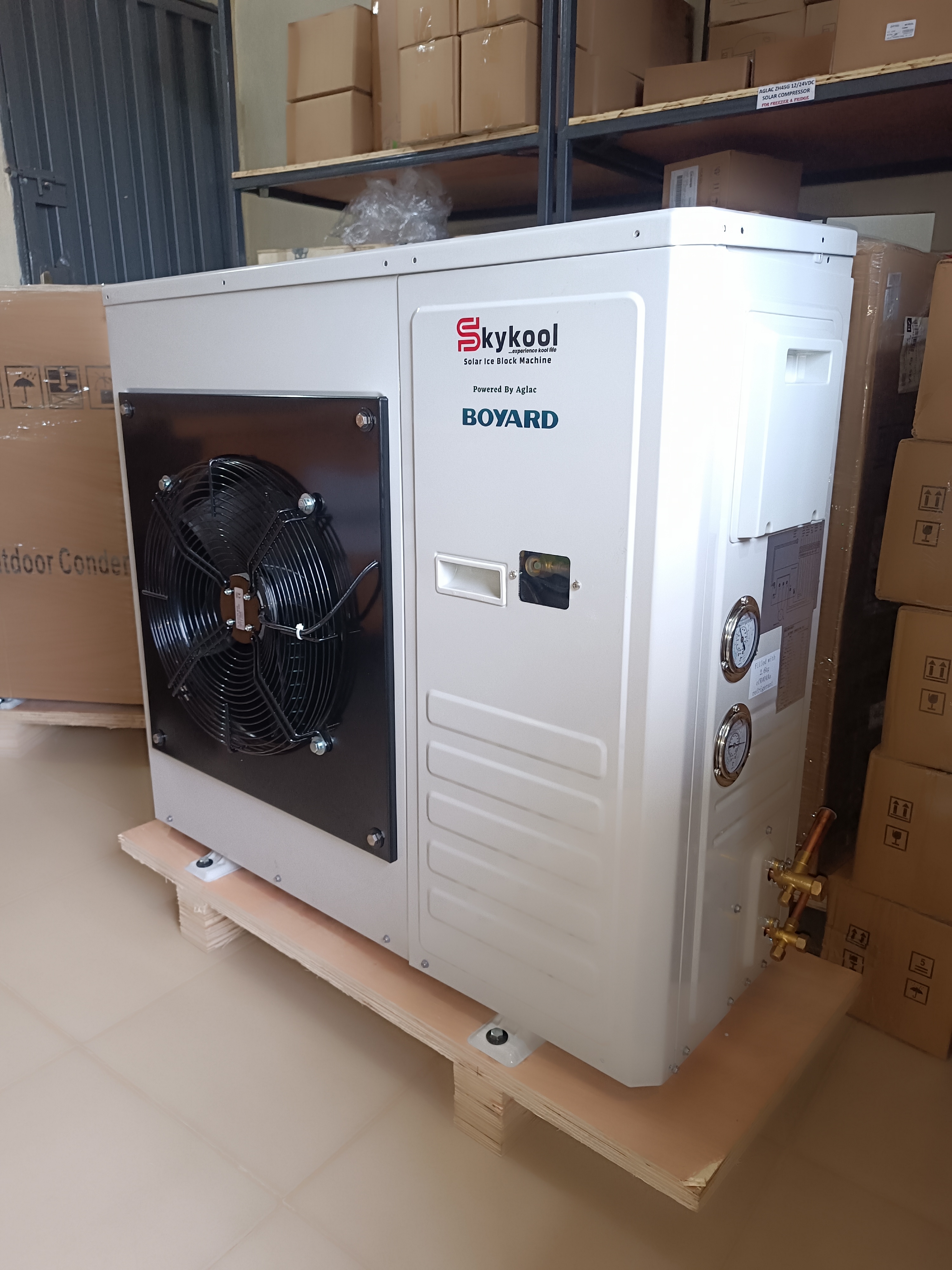3HP SKYKOOL 48VDC HYBRID SOLAR POWERED CONDENSER UNIT - Image 4